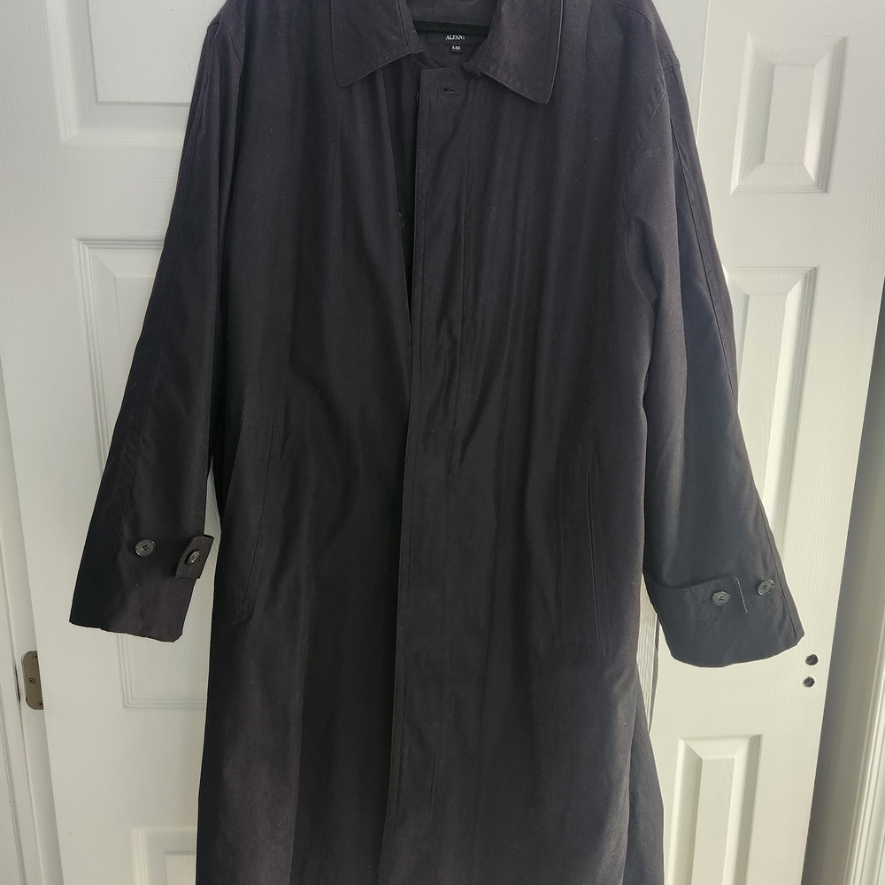 Alfani Men's Black Long Coat